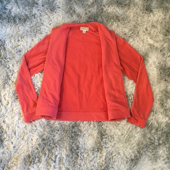 Womens St. John Sport Full Zip Sweater Cotton Blend Pink Size Small - Picture 5 of 6